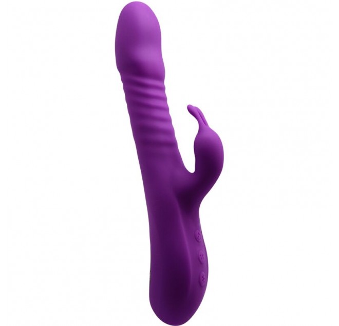 ALIVE - VIBRATORE ROMAX CONIGLIO SILICONE VIOLA