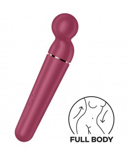 SATISFYER - MASSAGGIATORE VIBRATORE PLANET WAND-ER BERRY