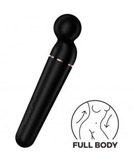 SATISFYER - MASSAGGIATORE VIBRATORE PLANET WAND-ER NERO