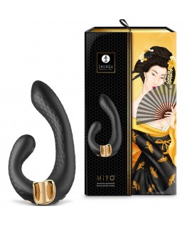 SHUNGA - MASSAGGIATORE INTIMO MIYO NERO