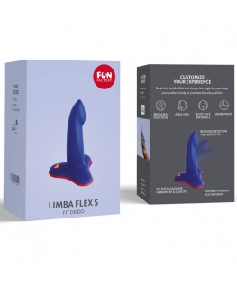 FUN FACTORY - DILDO FLESSIBILE LIMBA BLU TAGLIA S