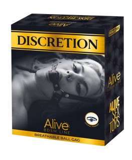 ALIVE - BAVAGLIO TRASPIRANTE DISCREZIONE ROSSO