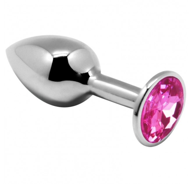 ALIVE - PIACERE ANALE MINI PLUG METAL ROSA TAGLIA M