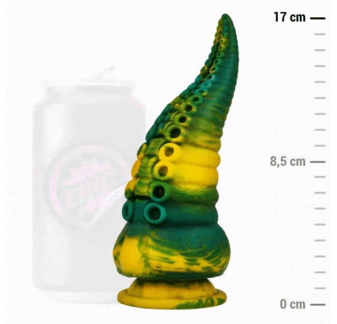 EPIC - DILDO TENTACOLO VERDE CETUS TAGLIA PICCOLA