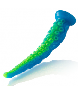EPIC - DILDO FLUORESCENTE CON TENTACOLI SOTTILI DI SCYLLA DIMENSIONI GRANDI