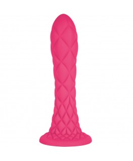 SILEXD - DILDO DA SOGNO FANTASY SILICONE LIQUIDO TERMOREATTIVO FUCSIA 18,5 CM