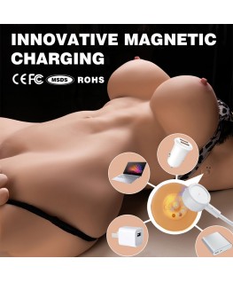 XISE - MURIEL TORSO FEMMINILE REALISTICO CON SPINTA 55 CM