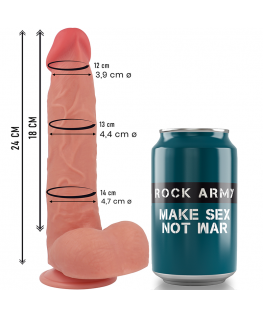 ROCKARMY - SILICONE LIQUIDO RAPTOR 24 CM -O- 4,4 CM