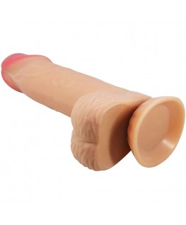 PRETTY LOVE - DILDO REALISTICO SLIDING SKIN SERIES CON VENTOSA SCORREVOLE DELLA PELLE 20,6 CM