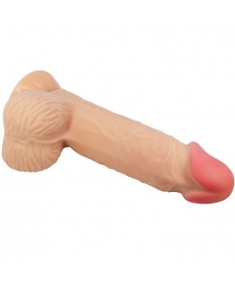 PRETTY LOVE - DILDO REALISTICO SLIDING SKIN SERIES CON VENTOSA SCORREVOLE DELLA PELLE 20,6 CM