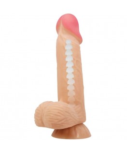 PRETTY LOVE - DILDO REALISTICO SLIDING SKIN SERIES CON VENTOSA SCORREVOLE DELLA PELLE 20,6 CM