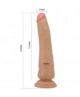 PRETTY LOVE - TIEMEYER DILDO REALISTICO 25 CM CARNE