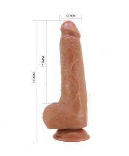 PRETTY LOVE - DRACO DILDO REALISTICO 23 CM MODELLO 2 FLESH