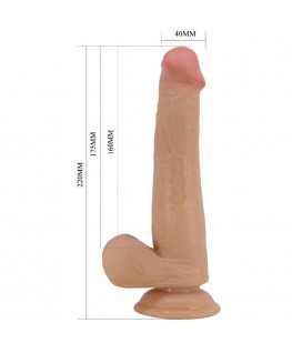 PRETTY LOVE - DILDO REALISTICO ALTO 22 CM CARNE