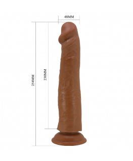 PRETTY LOVE - SHARIFE DILDO REALISTICO 25 CM MARRONE