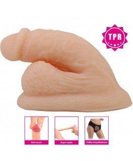 PRETTY LOVE - WILDON DILDO ULTRA REALISTICO ED ELASTICO 10 CM NATURALE