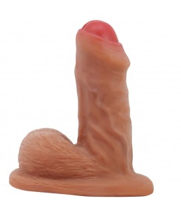 PRETTY LOVE - WARNELL DILDO ULTRA REALISTICO ED ELASTICO 9,5 CM MULATO