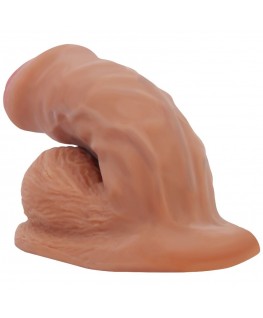 PRETTY LOVE - WARNELL DILDO ULTRA REALISTICO ED ELASTICO 9,5 CM MULATO