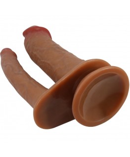 PRETTY LOVE - GORAN DOPPIO DILDO REALISTICO NATURALE MULATO