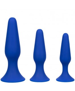 CALEXOTICS - ADMIRAL KIT 3 PLUG ANALI BLU