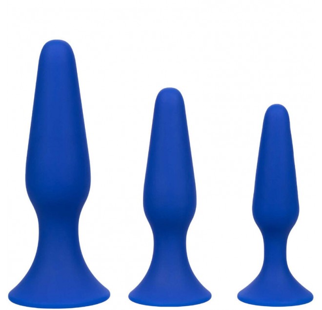 CALEXOTICS - ADMIRAL KIT 3 PLUG ANALI BLU