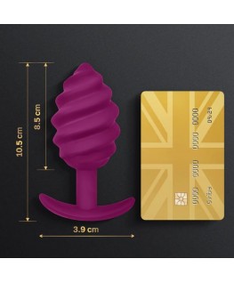 G-VIBE - GPLUG TWIST 2 PLUG ANALE VIOLA