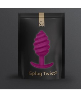 G-VIBE - GPLUG TWIST 2 PLUG ANALE VIOLA