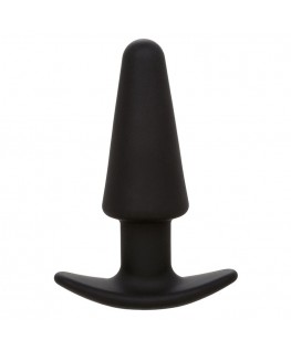 CALEXOTICS - ROCK BOTTOM TAPPO ANALE CONICO 10 VIBRAZIONI SILICONE NERO
