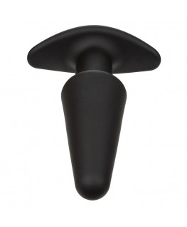 CALEXOTICS - ROCK BOTTOM TAPPO ANALE CONICO 10 VIBRAZIONI SILICONE NERO