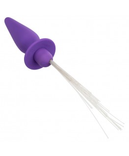 CALEXOTICS - SOUTHERN LIGHTS LIGHT UP PLUG ANALE 10 VIBRAZIONI SILICONE VIOLA