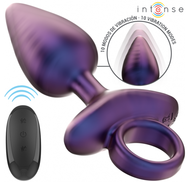 INTENSE - MICHAEL VIBRANTE ANAL PLUG MODELLO 2 TELECOMANDO