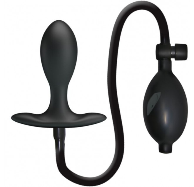PRETTY LOVE - PLUG ANALE GONFIABILE NERO