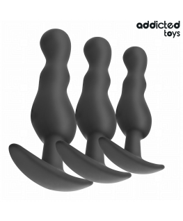 ADDICTED TOYS - SET DI 3 TAPPI ANALI MODELLO 1