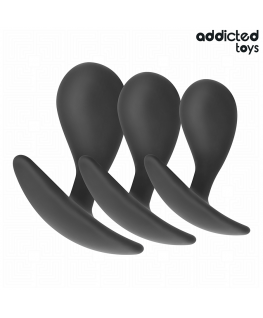 ADDICTED TOYS - SET DI 3 TAPPI ANALI MODELLO 3