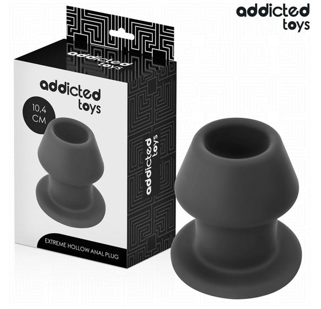 ADDICTED TOYS - EXTREME HOLLOW ANAL PLUG TAGLIA L 10,4 CM