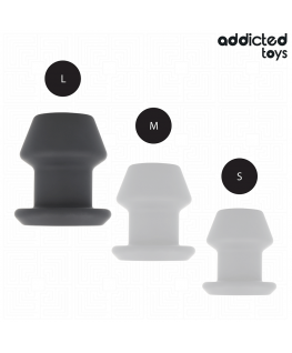ADDICTED TOYS - EXTREME HOLLOW ANAL PLUG TAGLIA L 10,4 CM
