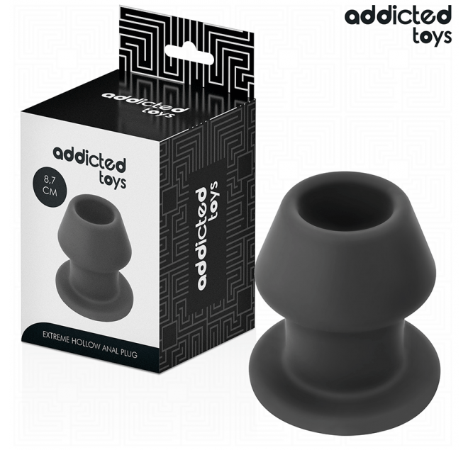 ADDICTED TOYS - EXTREME HOLLOW ANAL PLUG TAGLIA M 8,7 CM