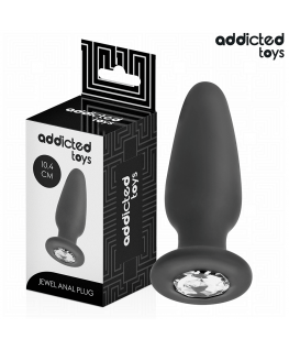 ADDICTED TOYS - PLUG ANALE CON GIOIELLO TAGLIA M 10,4 CM