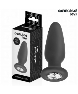 ADDICTED TOYS - PLUG ANALE CON GIOIELLO TAGLIA L 12,6 CM