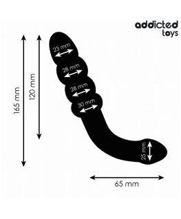 ADDICTED TOYS - MASSAGGIATORE DOPPIO 16,5 CM