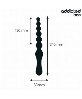 ADDICTED TOYS - MASSAGGIATORE ANALE 24 CM