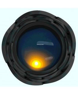 PRETTY LOVE - TARION PLUG ANALE CON LUCE LED NERO 12,5 CM