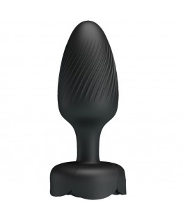 PRETTY LOVE - OSBORN PLUG ANALE CON LUCE LED NERO 9,8 CM