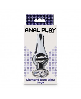 TOYJOY - ANAL PLAY DIAMANTE BUM BIJOU GRANDE PLUG ANALE