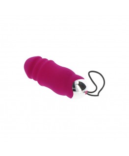 TOYJOY - VIBRATORE FUCSIA HAPPINESS SUNN SIDE UP AND DOWN CON TELECOMANDO