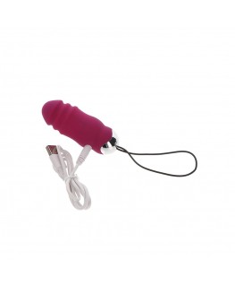 TOYJOY - VIBRATORE FUCSIA HAPPINESS SUNN SIDE UP AND DOWN CON TELECOMANDO