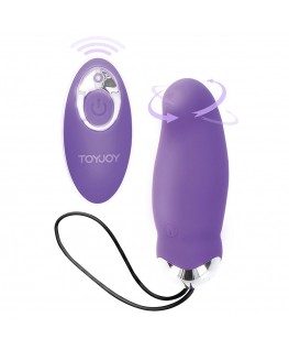 TOYJOY - FELICITÀ IL MIO ORGASMO EGGSPLODE VIBRATORE VIOLA TELECOMANDO
