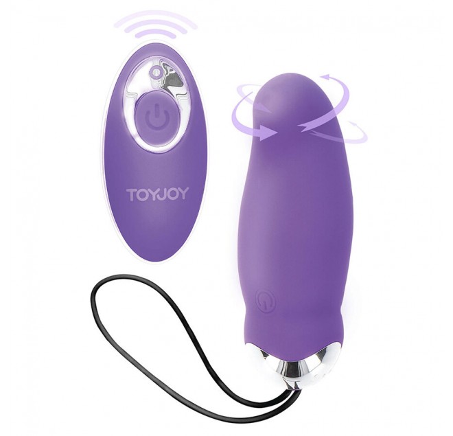 TOYJOY - FELICITÀ IL MIO ORGASMO EGGSPLODE VIBRATORE VIOLA TELECOMANDO