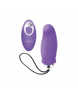 TOYJOY - FELICITÀ IL MIO ORGASMO EGGSPLODE VIBRATORE VIOLA TELECOMANDO