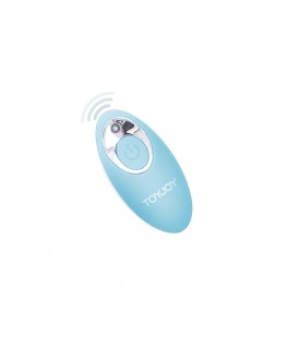 TOYJOY - VIBRATORE HAPPINESS SONO COSÌ EGGCITED CON TELECOMANDO BLU
